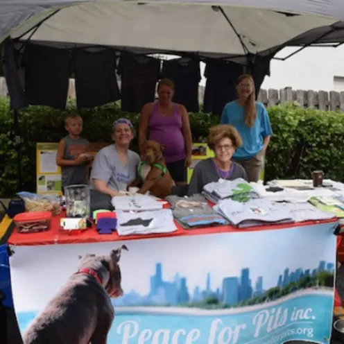 Staff Members at Peace for Pits Event